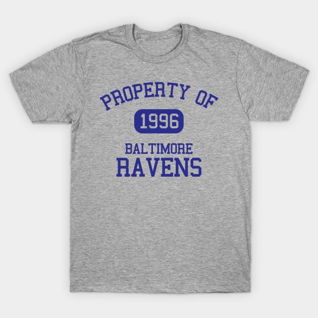 Property of Baltimore Ravens T-Shirt by Funnyteesforme